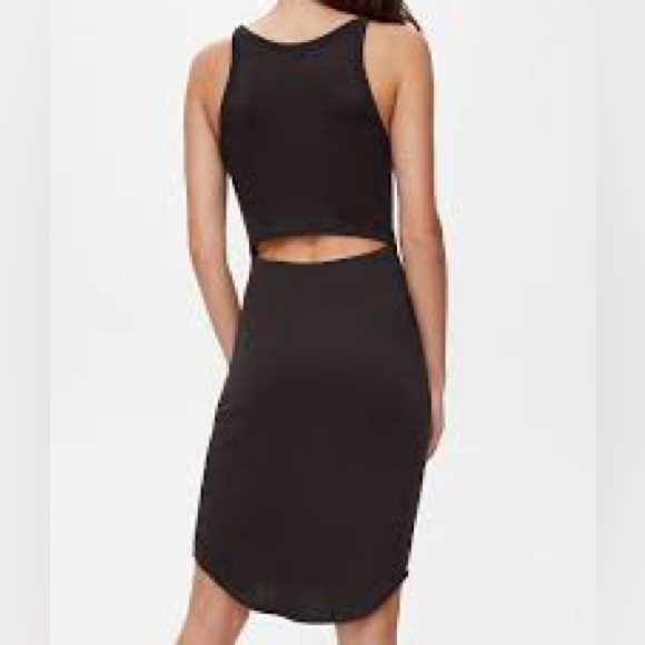 NWT✨ Aritzia Wilfred Yasmin Cut-Out Dress Lilac Cloud - Picture 3 of 7